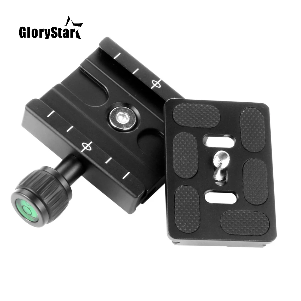 Tripé para câmera dslr qr60, placa de liberação rápida e adaptador de montagem para dslr e monopé, cabeça da bola, acessórios de câmera arque-suíça