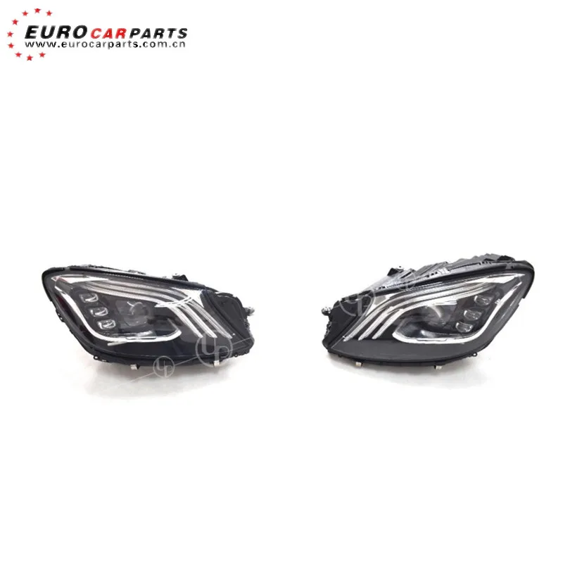 

W222 head light for S-class 2014-2019year to S63 style front light with 3 color