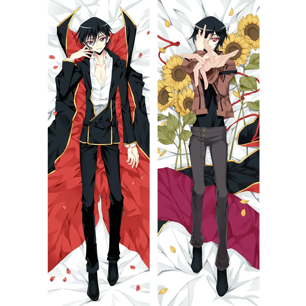 MGF Dakimakura case Code Geass: Lelouch of the Rebellion Lelouch Lamperouge anime hugging pillow case Kamado Nezuko