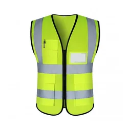 Working Reflective Safety Clothing Reflective Warning Vest With Pockets