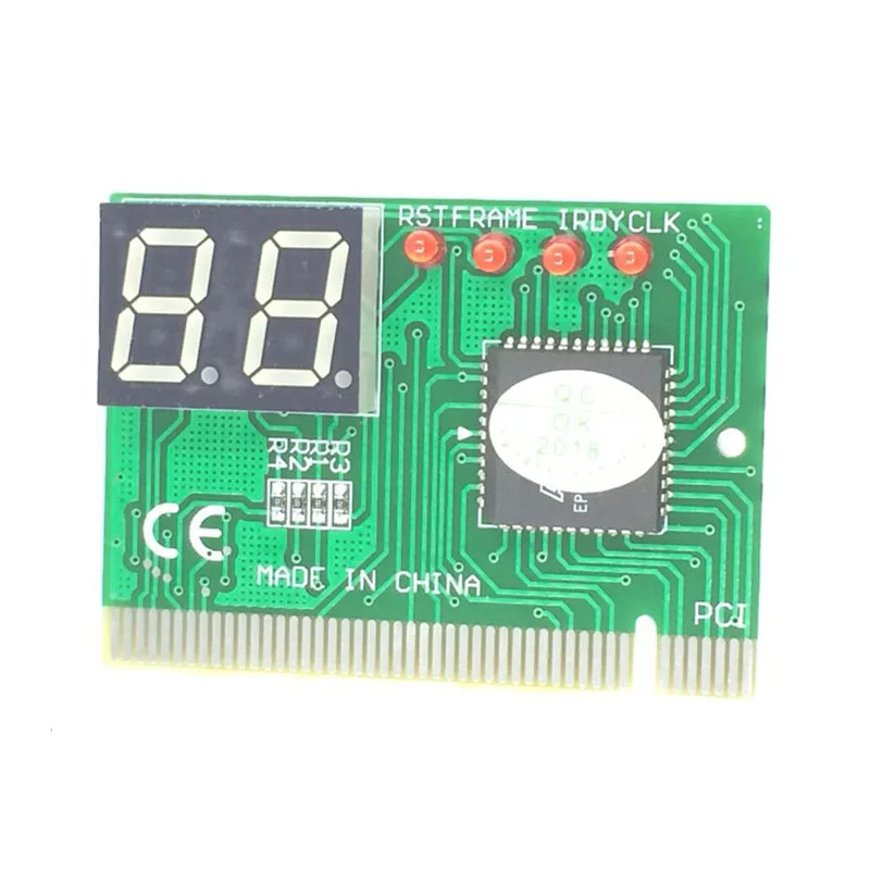 2-Digit/4-Digit LCD Display PC Analyzer Main Diagnostic Card Motherboard PCI-E LPC Post Tester Computer Analysis PCI Card