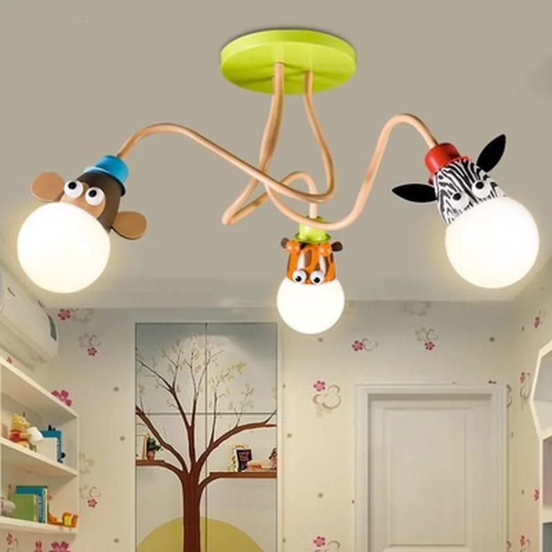 children\'s light model animal Giraffe lovely lamps for children rooms Child ceiling light decoration lighting for kid room