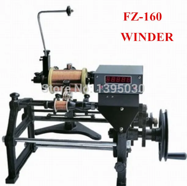 1PC New FZ-160 Manual Automatic Electronic Coils Winding Machine 220V Coils Winding Machine Applicable Wire Diameter 0.06-0.50mm