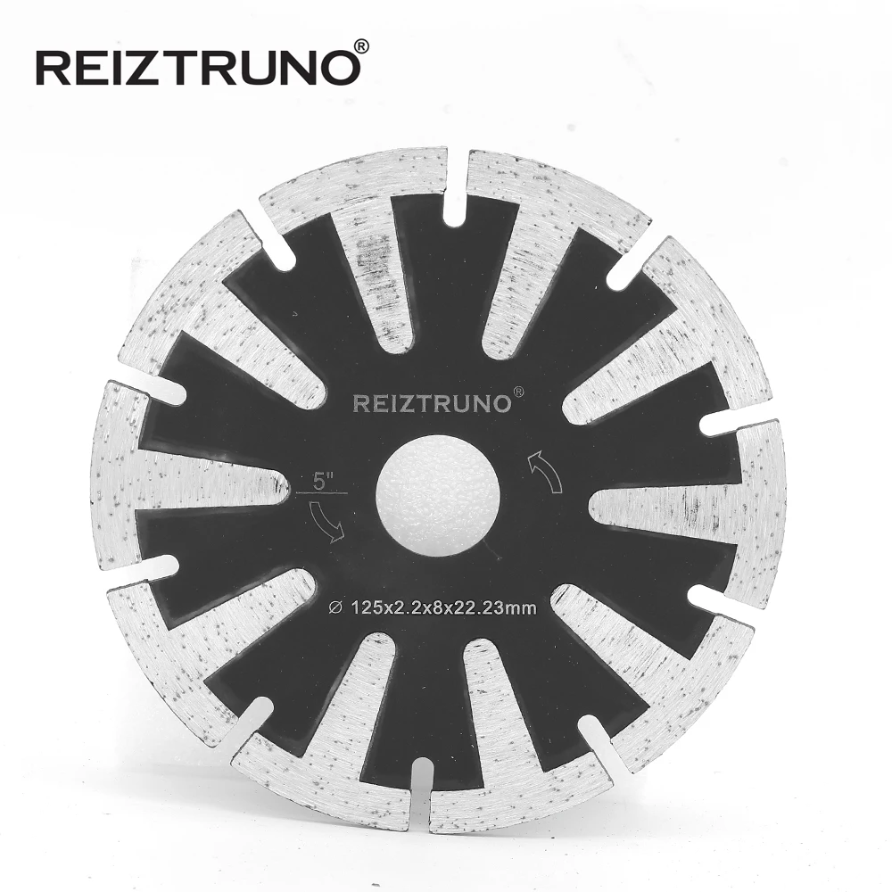 

REIZTRUNO 5" Circular Saw Blade T-segmented 125 mm diamond saw blades for concrete granite cutting disc faster cutting tools