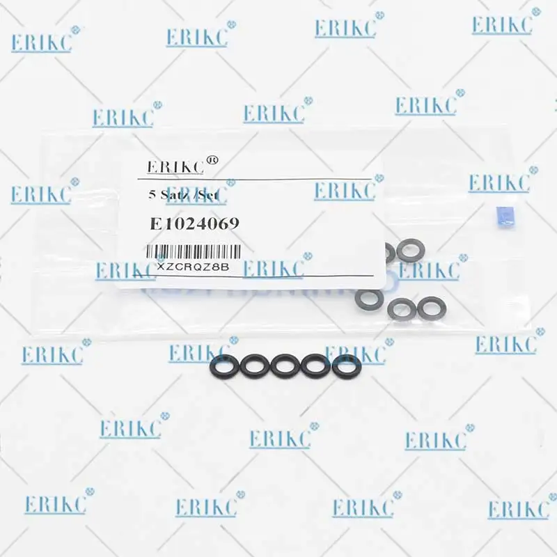 E1024069 Common Rail Diesel Injector Return Oil Backflow Pipe Rubber O-ring for Denso Bosch 110 Series Injector 10pcs/Bag