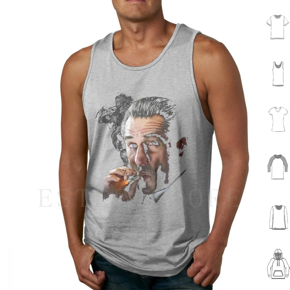 

Robert De Niro 03 Tank Tops Vest Sleeveless Robert De Niro De Niro Taxi Driver Boxing Bull Boxer Raging Deer Corleone Vito