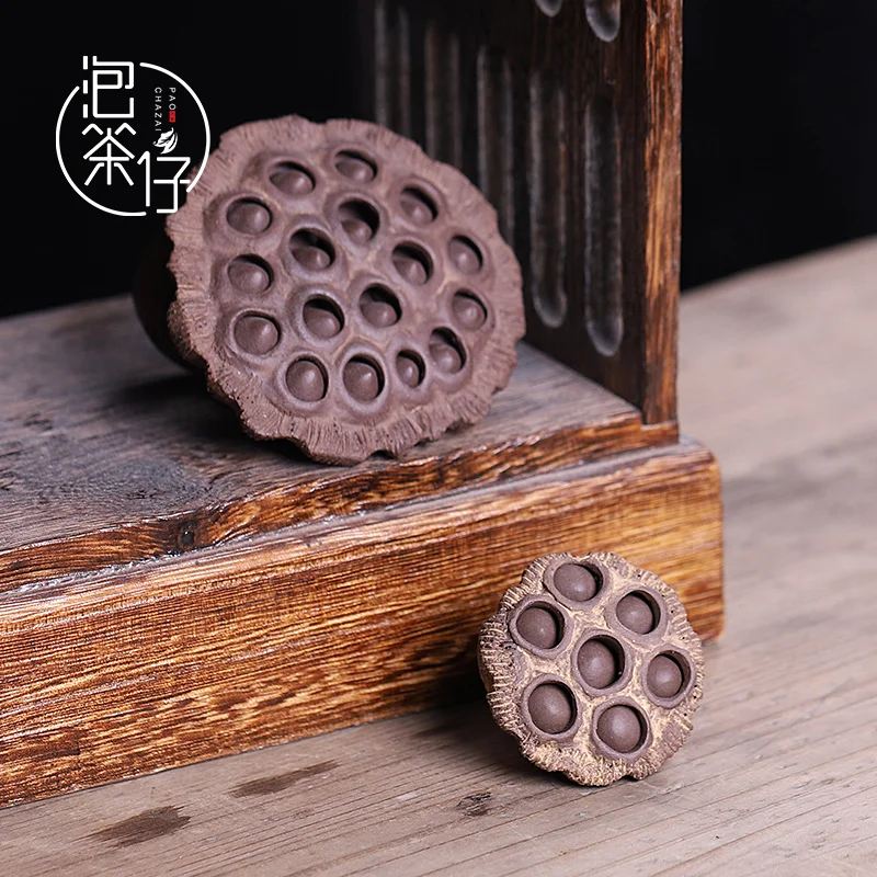 

|sand tea pet small place decoration high-quality goods play tea lotus seed tea to keep pure manual zen tea personality