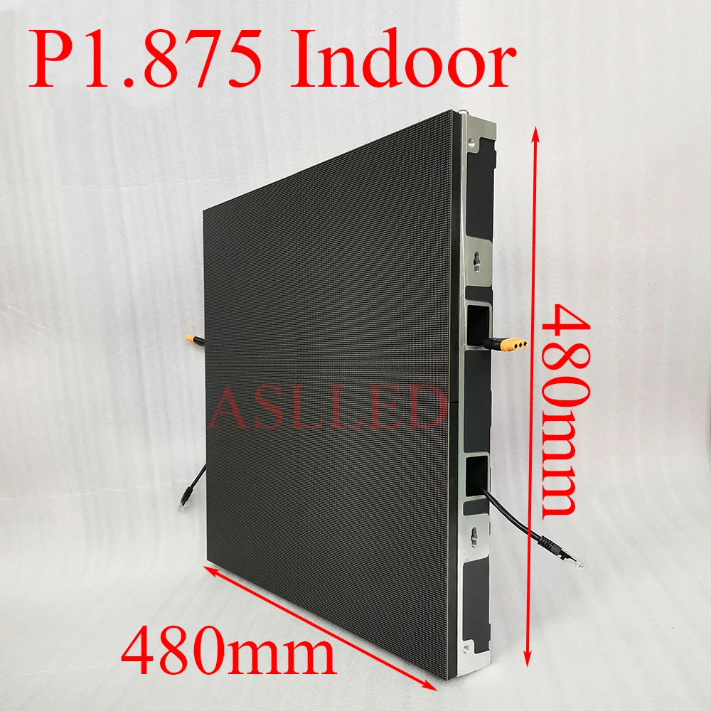 

HD LED Display Panel 480x480mm die-cast aluminum cabinet P1.875 indoor rental led screen manufacturer Ali Express free shipping