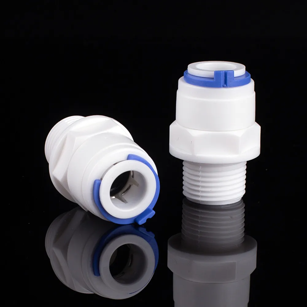 

1 шт. воды при помощи обратного осмоса трубы фитинги 1/4 3/8 диаметр шланга 1/8 "1/4" 1/2 "3/8" BSP с наружной резьбой быстрый разъем Системы воду очищает