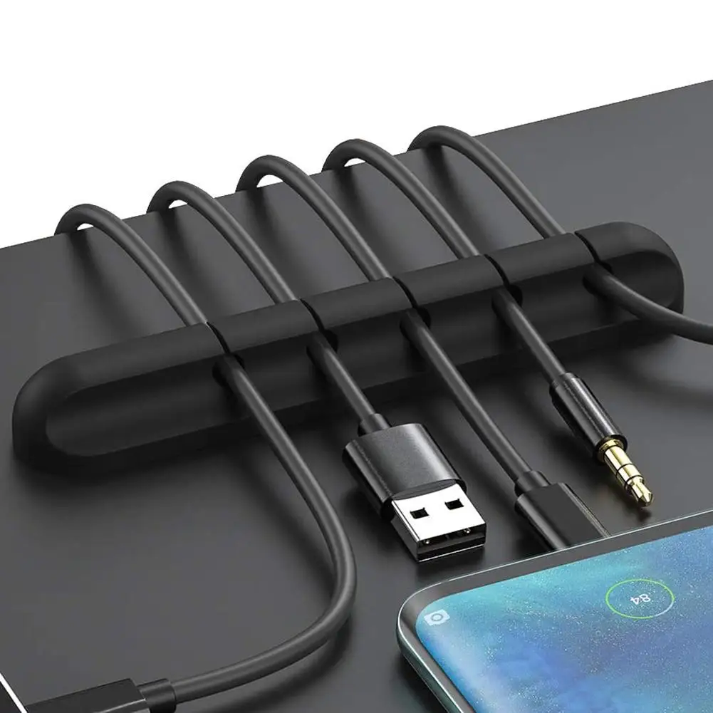 مشابك كابلات منظم حماية البيئة منظمة مكتب حامل سلك شاحن كابل شحن للهاتف المحمول هاتف لوحي