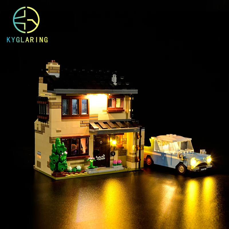 Kyglaring Led Lighting Set DIY Toys For 75968 4 Privet Drive Toy  Lighting (Not Included Building Blocks)