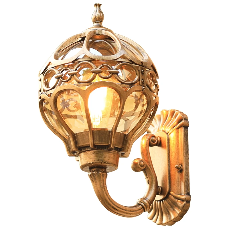 

Balcony Garden Wall Lamp Waterproof Outdoor Sconce Villa Hotel Door Post Outdoor Lighting European Courtyard LED