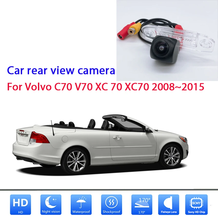 

HD Fisheye Starlight Car Rear View Camera Waterproof For Volvo C70 V70 XC 70 XC70 2008 2009 2010 2011 2012 2013 2014 2015