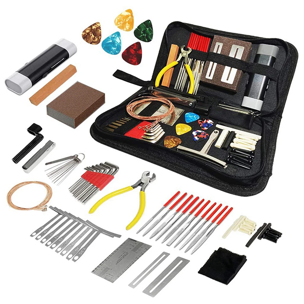 Guitar Repair Tools Kit Maintenance Tool Kit Acoustic Guitar Cleaning Maintenance Luthier Tools