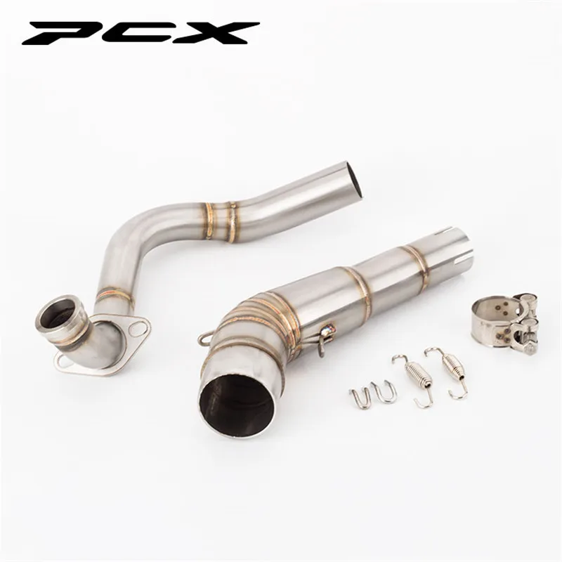 Motorcycle Scooter PCX125 Front Section PCX150 Front Section 2011-2019 PCX Exhaust Pipe Muffler