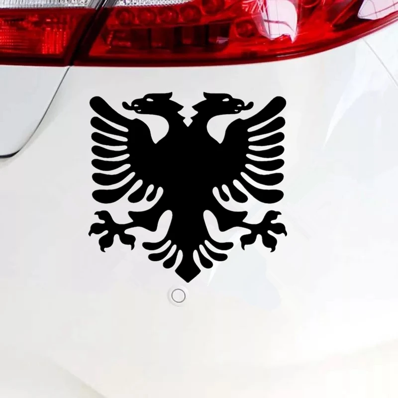 CK3256# Various Sizes Albanian Eagle Funny Car Sticker Vinyl Decal Waterproof Car Auto Stickers on Bummper Laptop Rear Window