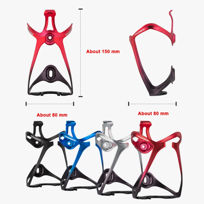 PROMEND Aluminum Alloy Bicycle Bottle Holder Road MTB Bottle Rack Bike Water Bottle Cage Ultralight Cycling Drink Water Cup