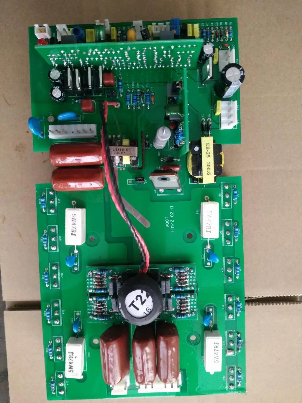 Placa superior Zx7-200,250, 12 tubos Mos, soldador, placa de circuito, inversor