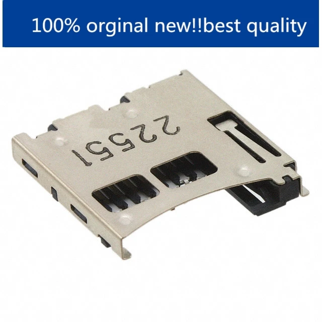 

10pcs 100% orginal new in stock 05008730801 5008730801 500873-0801 8P SD card socket