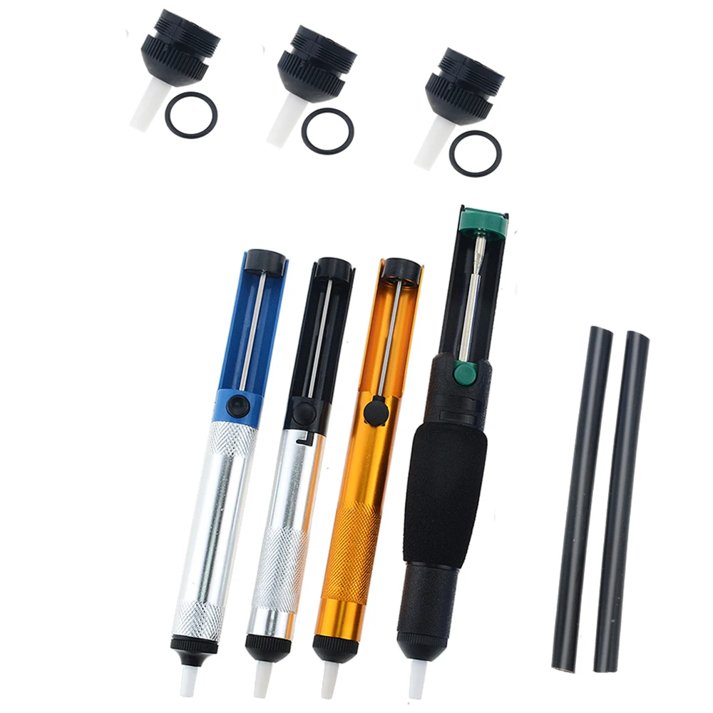 

1PCS Tin Sucker Aluminum Metal Desoldering Pump Suction Gun Pen Removal Vacuum Soldering Iron Desolder Hand Welding Tools