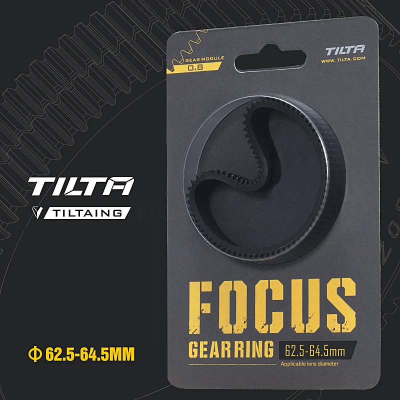 TILTA Naadloze Focus Gear Ring 360 Rotatie Follow Focus Ring 46.5-90 Voor SLR DSLR Camera Accessoires Tiltaing TA-FGR PRT
