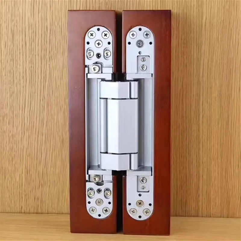 180 degree zinc alloy adjustable concealed hinge wooden door   cross hinge door hinges for heavy doors G40