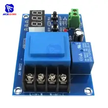 XH-M602 3 Bits LED Digit Tube Panel CNC 3.7-120V Lithium Battery ...