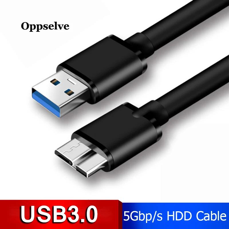 USB 3.0 Micro B Cable to Type A Micro Cable For Samsung S5 Note3 Wire 5Gbps Data Transfer Fast Charger Cord for Hard Drive Disk