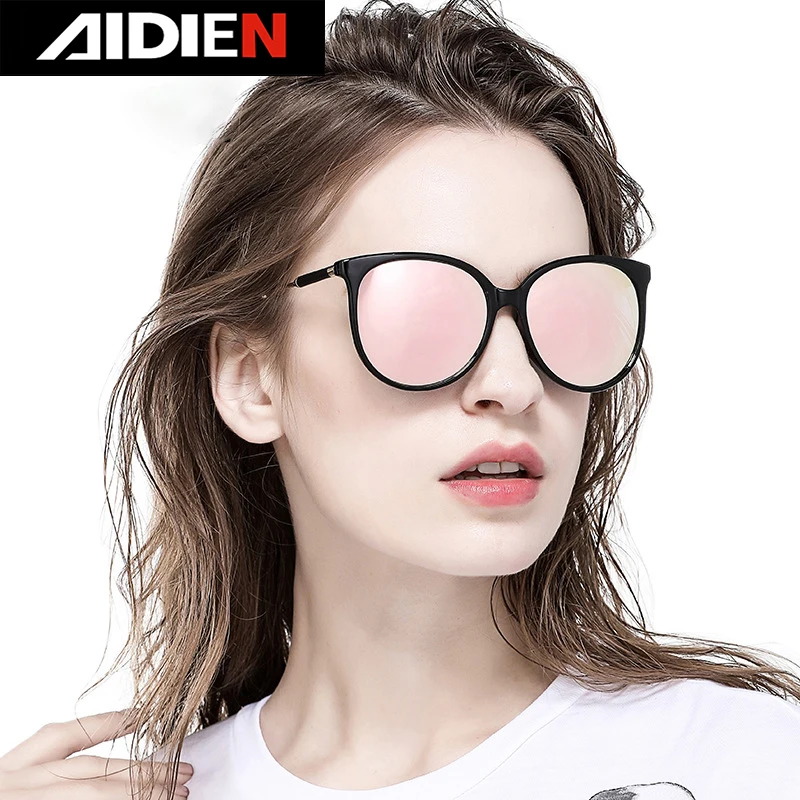 Women‘ s sunglasses myopia polarized lens with diopter ladies driver goggles UV 2026 brand designer oversize retro sun glasses