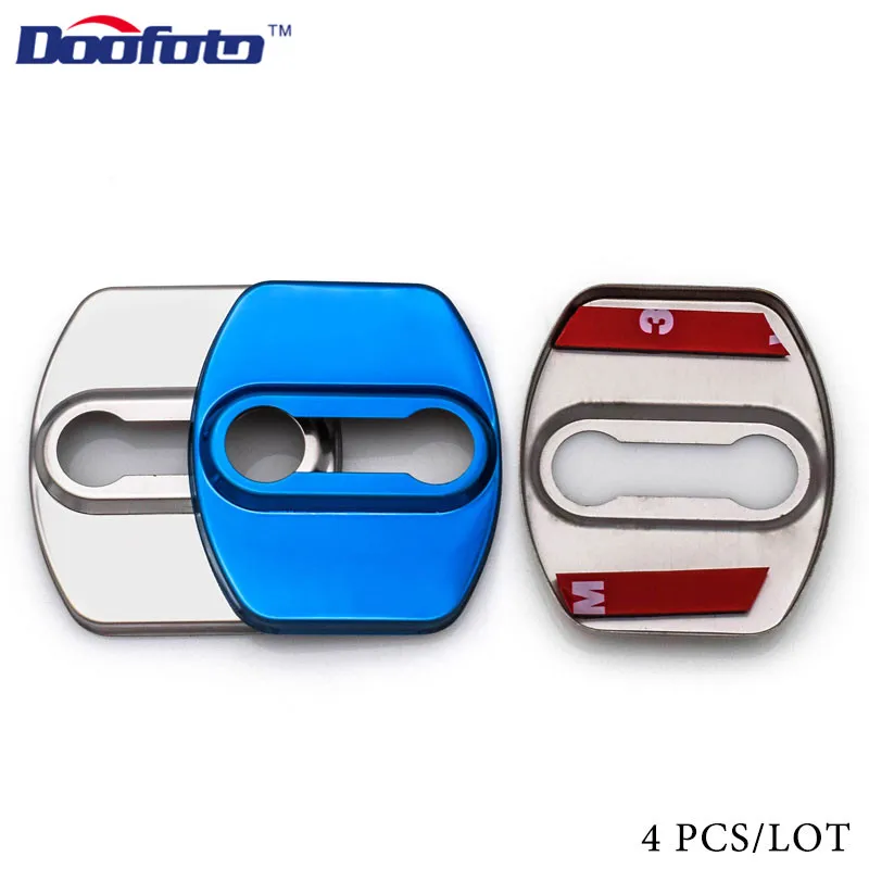 4pcs Car Door Lock Cover For Hyundai Tucson I30 IX35 Creta Solaris I40 Kona IX25 Santa fe Accent Accessories Car Styling