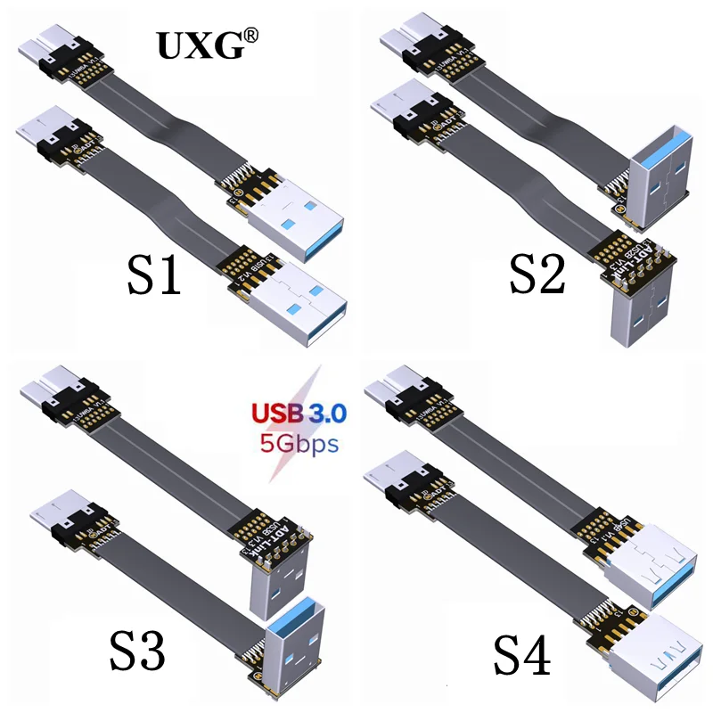 

Кабель USB 3,0/Micro-B, для зарядки и передачи данных, 5 Гбит/с