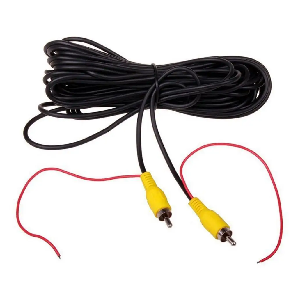 Bluelans 10m/32ft Camera Video Extension Cable Lead + Reverse Wire Car Backup Parking Kit