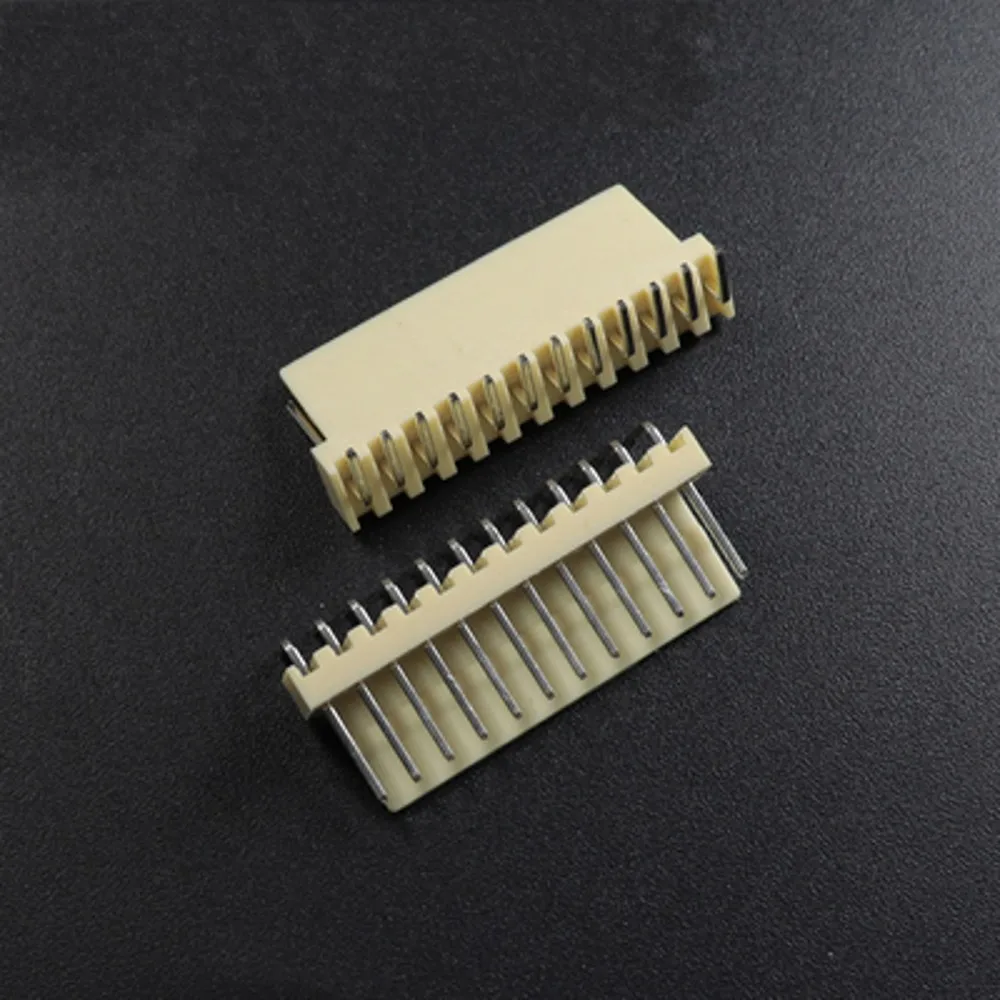 500PCS KF2510 Stecker Kits 2,54mm Pitch JST Stecker 2/3/4/5/6/7/8/9/10P Gerade Rechtwinklig Gehäuse Pin Header – Detail 16