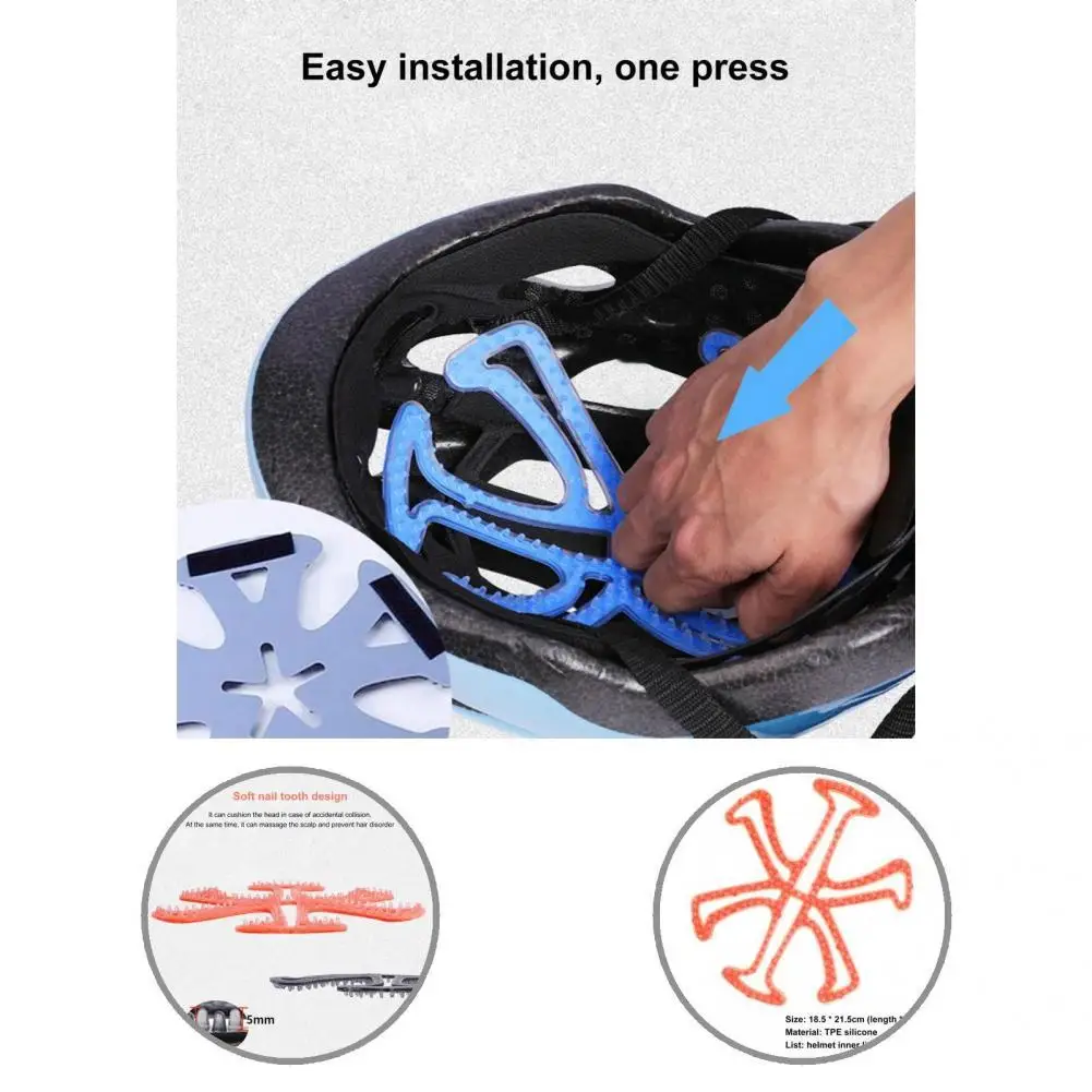 

High-quality Helmet Liner Pad Ventilate One Size Pressure-resistant Helmet Lining Helmet Inner Padding Helmet Lining