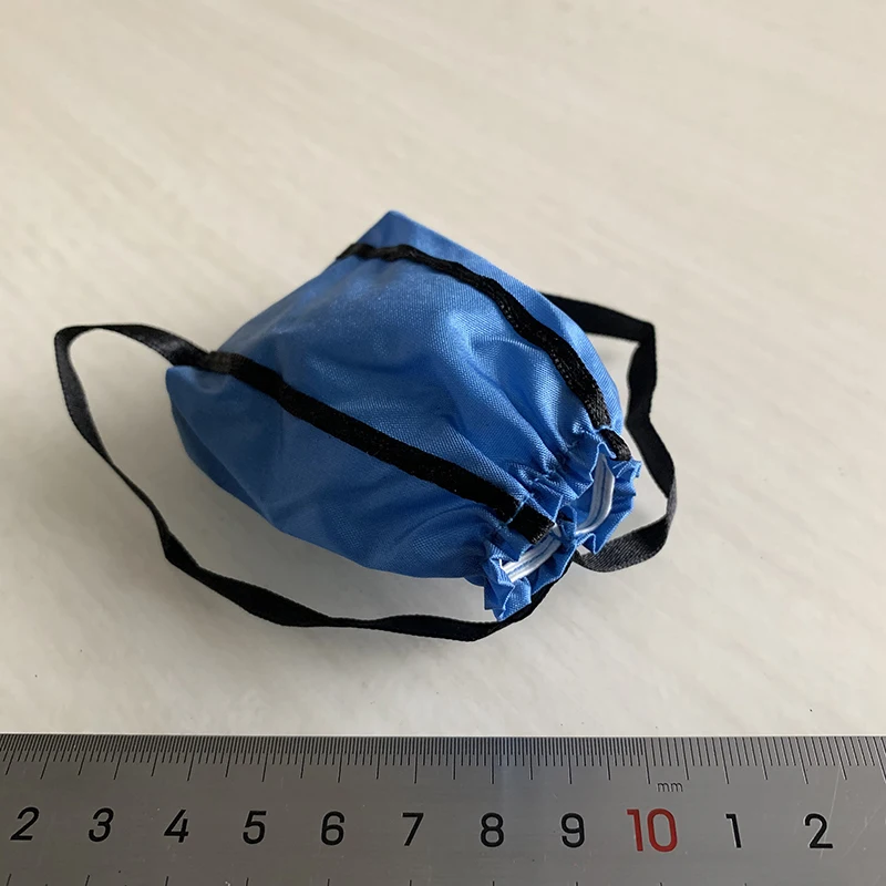 1/6 Scale Blue Small Backpack Shoulder Bag Debris Bag Model for 12''Female Figures DIY Accessories