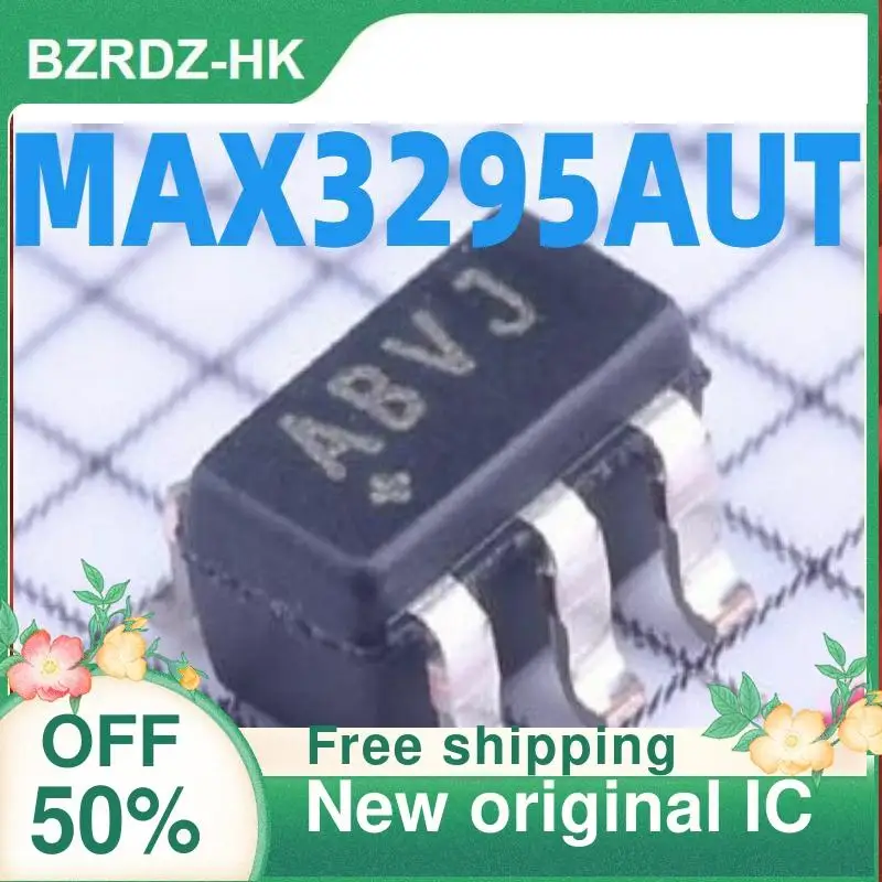 5PCS MAX3295AUT MAX3295AUT+T ABVJ SOT23-6  nuevo original