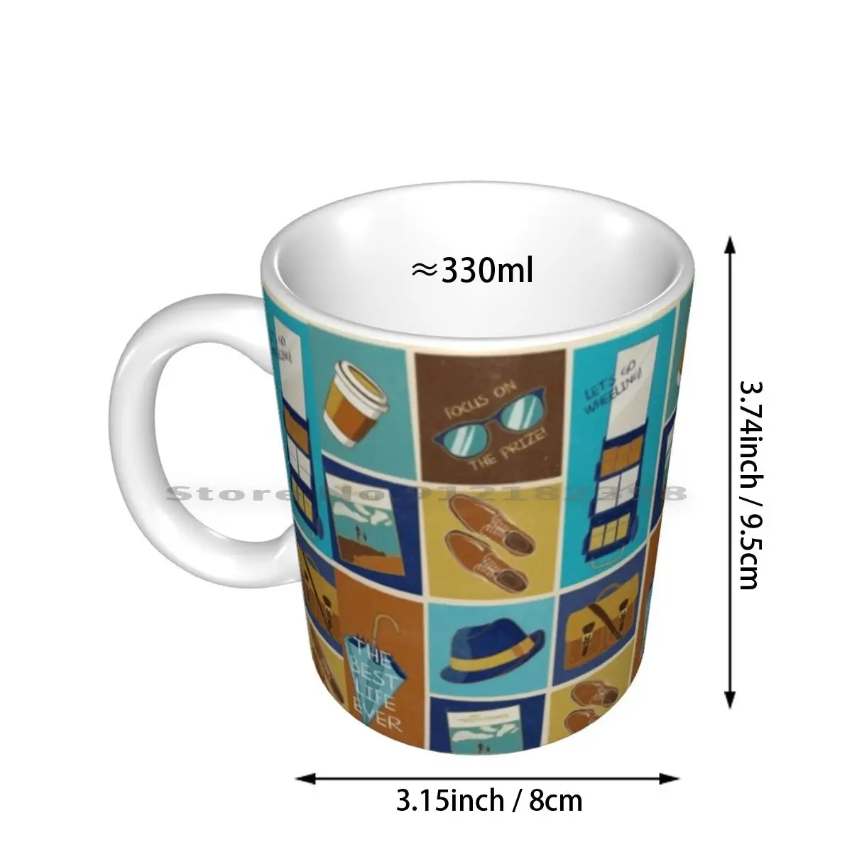 Preaching Icons ( For Him ) Ceramic Mugs Coffee Cups Milk Tea Mug Bible Bible Verse Holy Scripture Jw Jw Arts And Jw Pioneer Jw