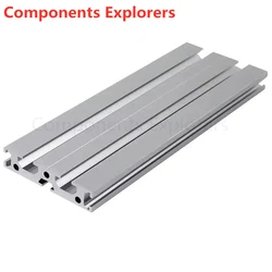 Arbitrary Cutting 1000mm 1570 European Standard Aluminum Extrusion Profile Silvery Or Black Color