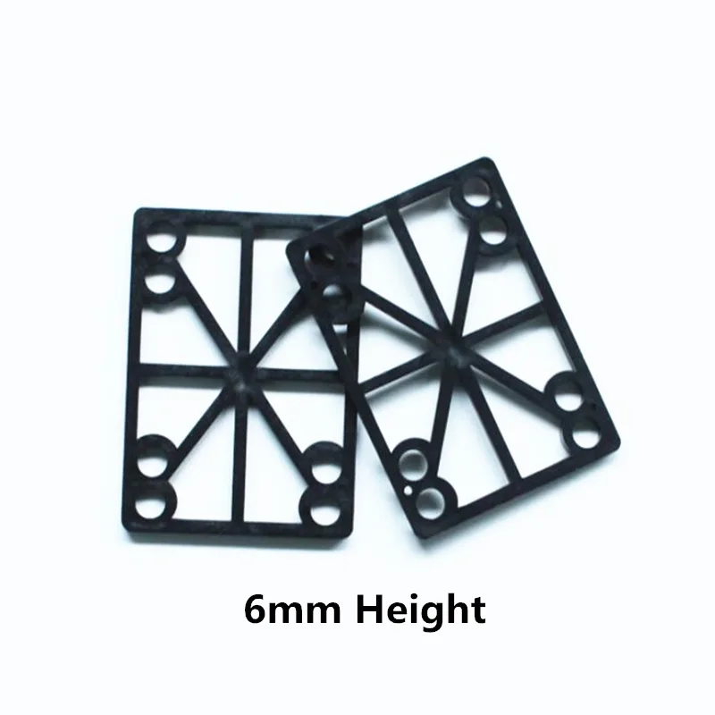 3Mm 6Mm 9Mm Lembut Ketebalan Skateboard Anak Tangga Bantalan Longboard Shock Menyerap Riser Peta Pad Skate Board Aksesoris 2 Buah/BANYAK