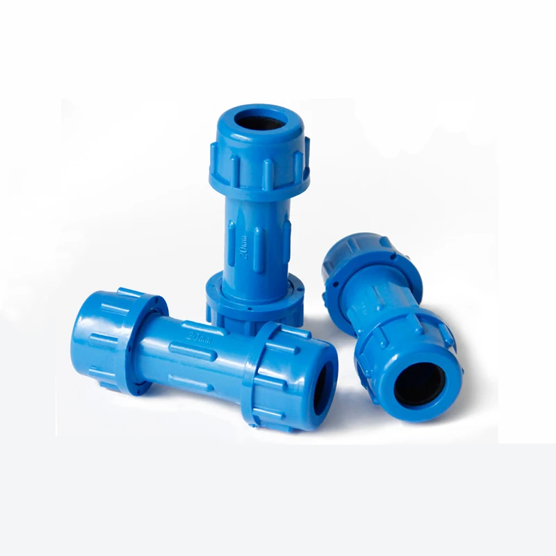 Conector rápido recto de PVC, adaptador de reparación rápida métrico sin ID solvente 20,25,32,40,50,63,75,90, 110.160mm, 1 unidad
