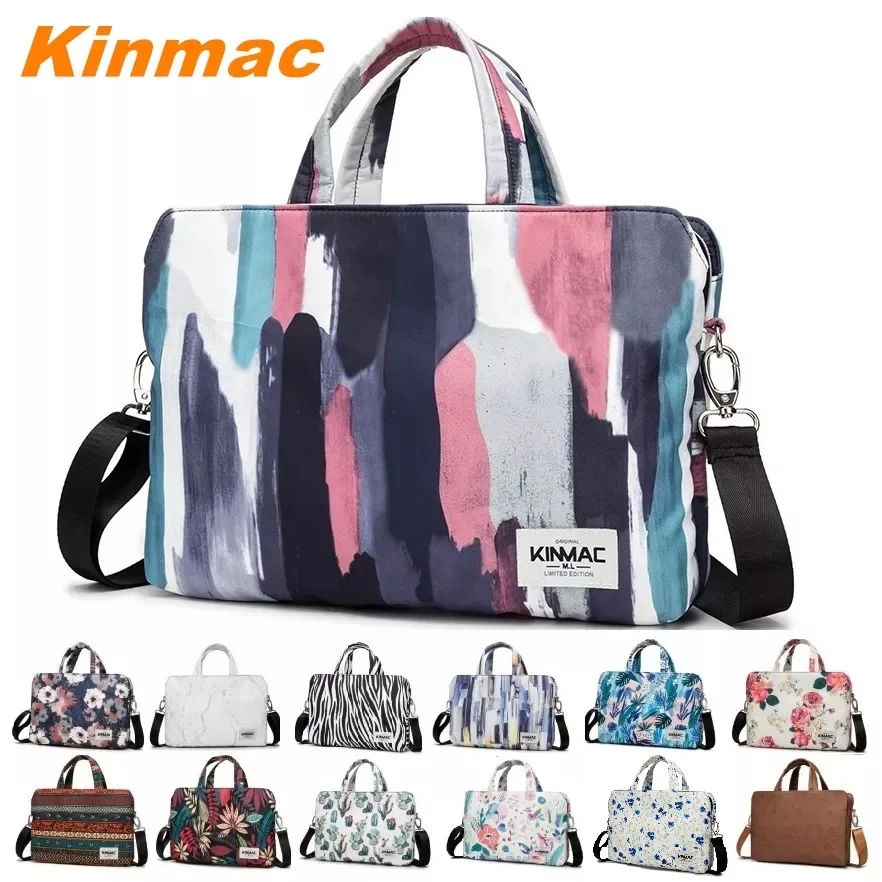 Kinmac Brand Lady Laptop Bag 13,14,15,15.6,13.3 Inch Women Man Shoulder Handbag Messenger Case For Macbook Air Pro Dropship,KC22