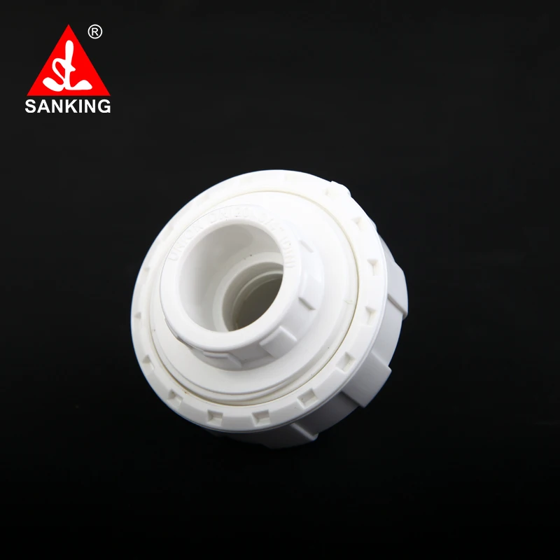 Sanking  UPVC Union 20mm  Connectors Garden Irrigation Tube Fittings Aquarium Tank Pipe Adapter Garden Water Connectors