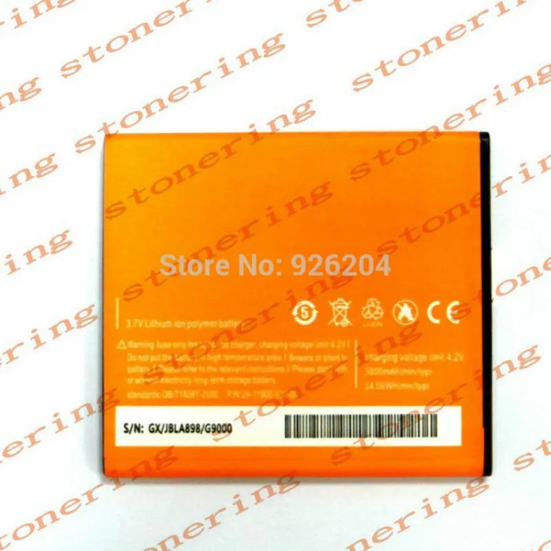 Stonering New Battery 3800mAh Battery for Kingelon G9000 Star G9000 Smartphone