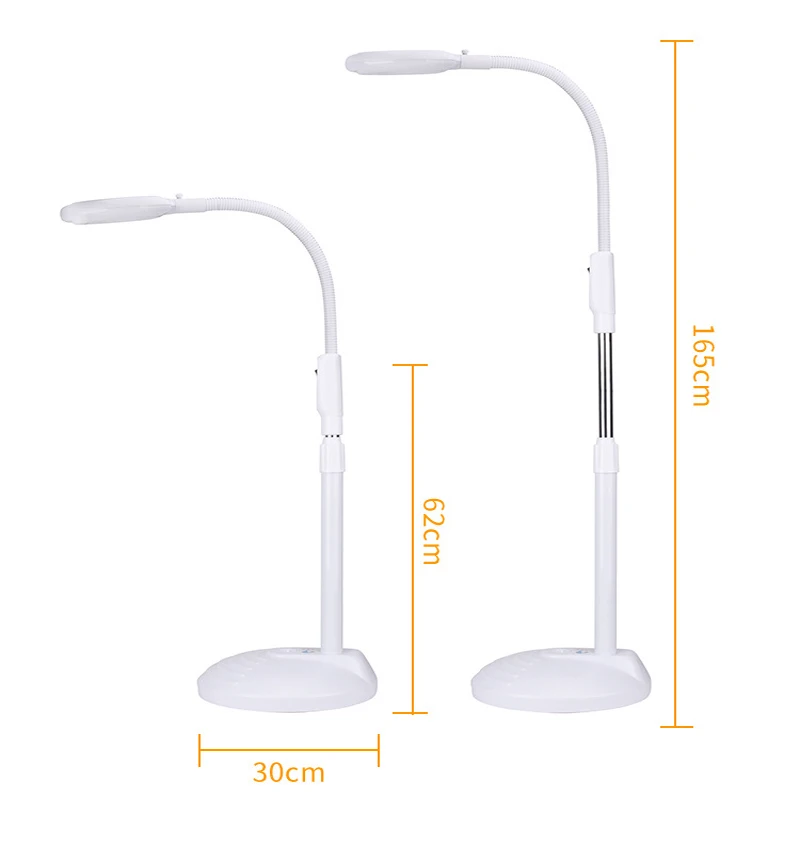 16X Magnifying Glass Cold Light EU Plug Tattoo Light Beauty Light Eyelash Light Manicure Light LED Cold Light Beauty Equipment