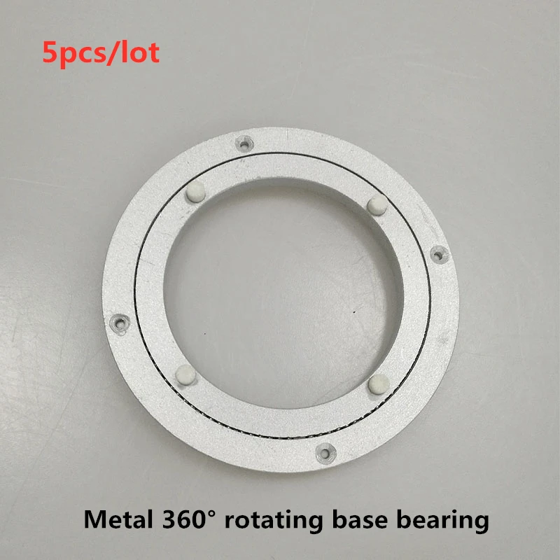 

Metal 360 Degree Rotating Base Bearing DIY Accessories for Smart Robot Arm Model Vehicle-mounted Rotating Robot Arm Pan/Tilt