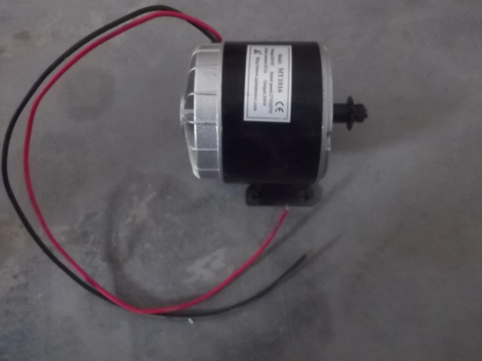 Permanent magnet DC high speed motor MY1016-350W scooter brush motor