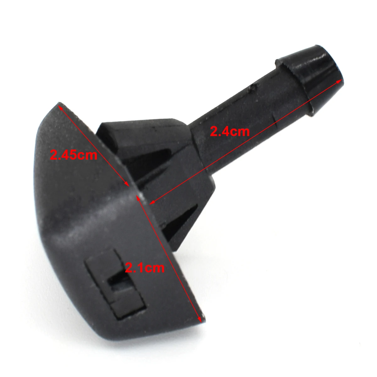 2x Front Windshield Wiper Washer Nozzle Spray Jet For Volvo C30 V40 S40 V50 C70 S70 S80 XC70 XC90 30655605 7845009 Water Nozzles