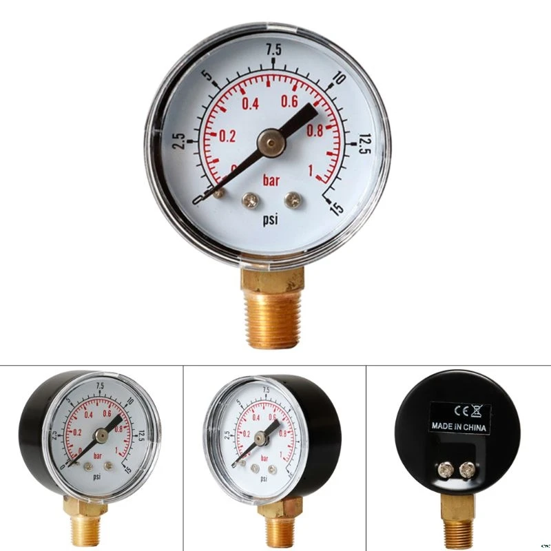 Accuracy Class 2.5% Pressure Gauge 40mm DIAL PRESSURE 1/8