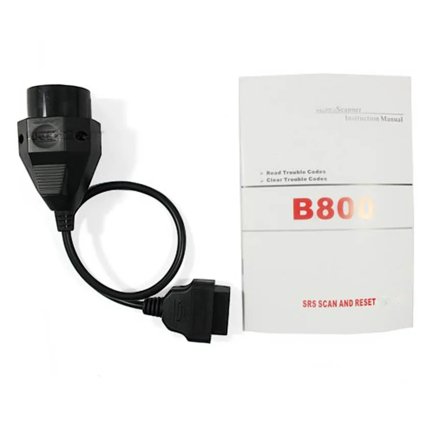 Professional Airbag Scan Reset Tool B800 for BMW 1994-2003 E36 E46 E34 E38 E39 Z3 Z4 X5 B800 Read and Clear Airbag Trouble Codes