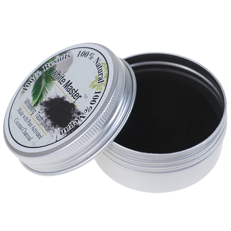 1pcs Teeth Whitening Powder Black Bamboo Charcoal Powder Activated Coal of Pure Tooth Powder Whitening